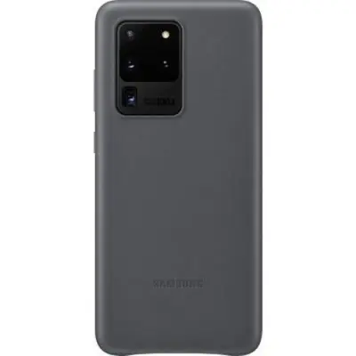 Samsung, Trda usnjena torbica Samsung EF-VG988LJ za Galaxy S20 Ultra G988, Siva