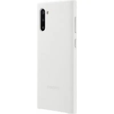 Samsung, Trda usnjena torbica Samsung EF-VN970LW za Galaxy Note10 N970, Bela