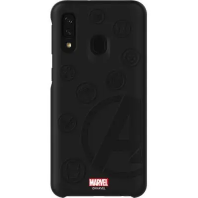 Samsung, Avengers 4 Galaxy Friends trdi ovitek Samsung za Galaxy A40 A405, ?rna