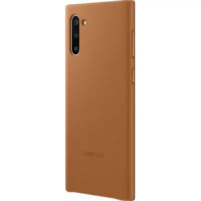 Samsung, Trda usnjena torbica Samsung EF-VN970LA za Galaxy Note10 N970, Rjava