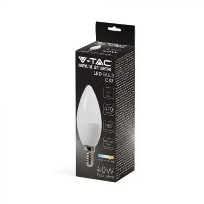 V-TAC VT-1855 4.5W E14 Candle 3000K LED sijalka