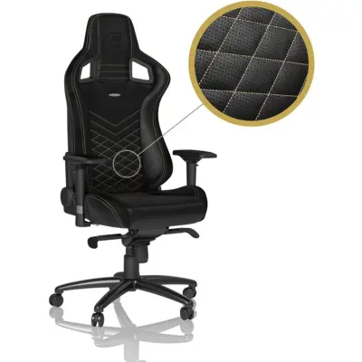 Noblechairs Epic Pu usnjeni stol črno/zlat
