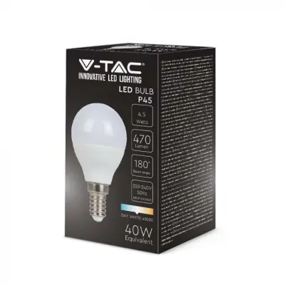 V-TAC VT-1880 4,5W E14 P45 6400K LED sijalka