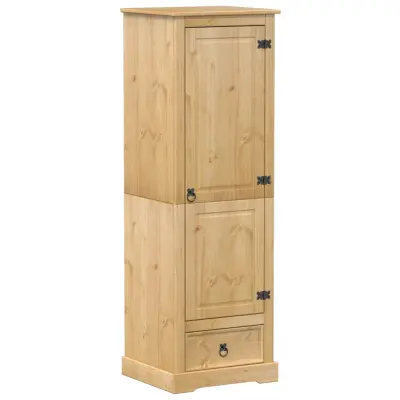 vidaXL Garderobna omara Corona 55x50x170 cm trdna borovina