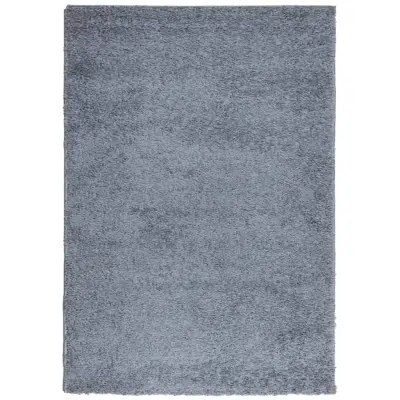 vidaXL Košata preproga PAMPLONA moderna modra 140x200 cm