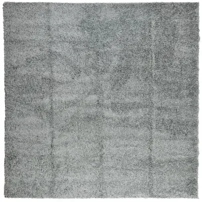 vidaXL Košata preproga PAMPLONA moderna zelena 120x120 cm