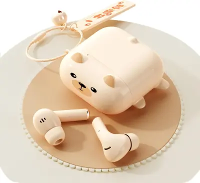 Brezžične srčkane ušesne slušalke Bluetooth Kawaii
