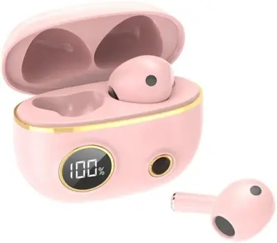 Brezžični Bluetooth za v uho z okroglim LCD zaslonom