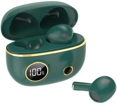 Brezžični Bluetooth za v uho z okroglim LCD zaslonom