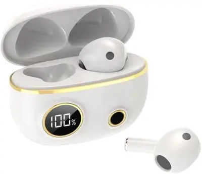 Brezžični Bluetooth za v uho z okroglim LCD zaslonom