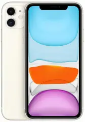 Obnovljeno - znaki rabe - APPLE iPhone 11 64GB bel pametni telefon