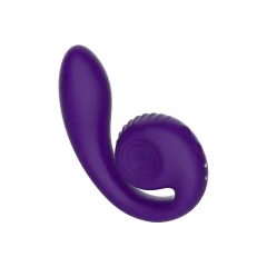 Dvojni vibrator Snail Vibe Gizi, vijoličen