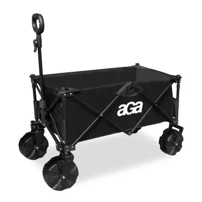 Aga Zložljiv transportni voziček MR4613-Black