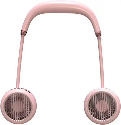 Modni viseči ovratni ventilator, leni prenosni mini USB za polnjenje, tihi športni viseči ovratni ventilator