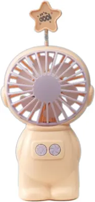 Astronaut majhen ventilator USB za ponovno polnjenje prenosni ročni namizni prenosni ventilator