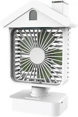 Brezžični prenosni vodno hlajeni ventilator za zračno hlajenje