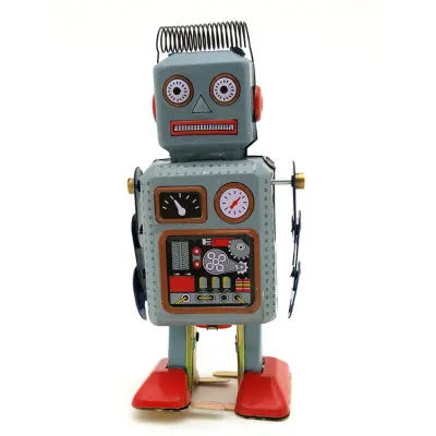 Robot Nostalgic Toy Ornament Collection Crafts Tin Toys