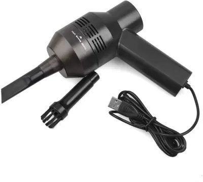 Prenosni USB sesalnik, puhalnik prahu za hišne ljubljenčke, prenosnik, tipkovnica, kamera