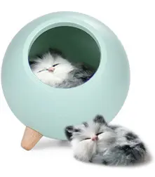 Nočna lučka okoljska osvetlitev ljubka speča mačka nočna lučka deklica spalnica nočna lučka USB spalnica LED dekle rojstnodnevno darilo