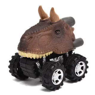 Ročno poslikan simulacijski mini model avtomobila dinozavra (Torosaurus)