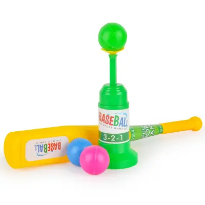 1 komplet bejzbolskih kijev, set vrčev za bejzbol, pisan komplet športnih igrač, otroški