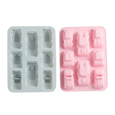 2 kosa silikonskih modelov za mafine, kolačke, torte, pudinge, ledene kocke in žele