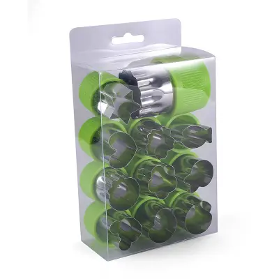 12 kosov zelenjavno sadje rezalnik plesni živila orodje iz nerjavečega jekla kalup