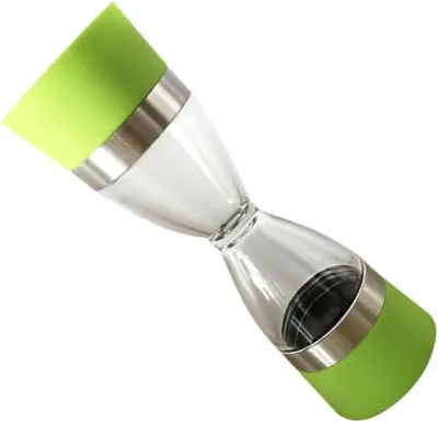 Ročni mlinček za poper Hourglass 2 v 1 za dvojno uporabo