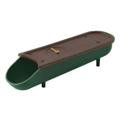 Škatla za shranjevanje jajc Varnost hrane Pokrov na tečajih Samodejno zvijanje Plastično držalo za jajca, ki prihrani prostor