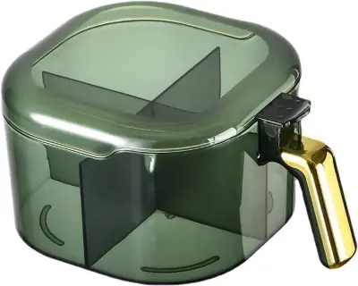 Kuhinjska plastična škatla za začimbe Škatla za gospodinjstvo z žlico