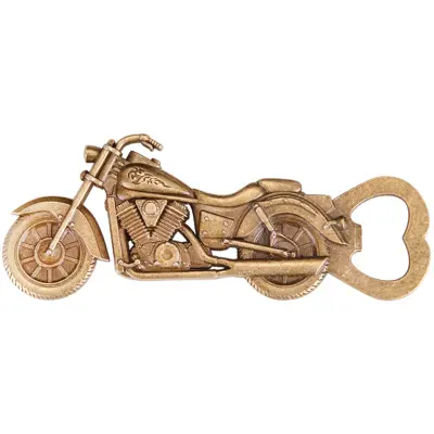 Motociklistična darila za pivo za moške, očeta, fanta, moža, darila za valentinovo za njega, njenega, bronasti starinski odpirač za motorje, unikatna