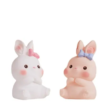 Cute rabbit silikonska pat lučka usb ob postelji ustvarjalna inteligentna indukcijska nočna lučka darilna igrača
