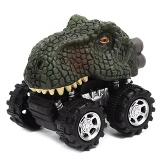 Ročno poslikan simulacijski mini model avtomobila dinozavra (tyrannosaurus rex)