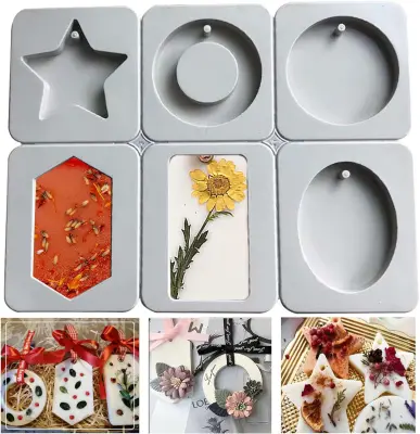 Kvadratni silikonski model za milo, model za peko DIY