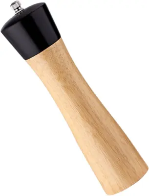 Ročni hrastov mlinček za poper Steklenica za mletje morske soli za črni poper