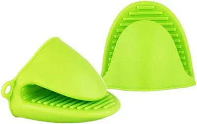 2x rokavice za pečico, silikonske rokavice za lonce, kuhalne klešče, izolirane rokavice za mikrovalovno pečico