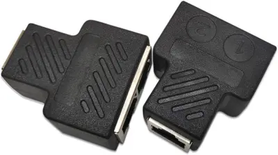 Adapter ena točka dve, tri omrežna vrata, podaljšek ethernetnega kabla, 2 kosa