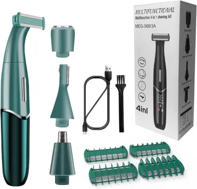 Električni 4 v 1 večnamenski strižnik obrvi za ženske