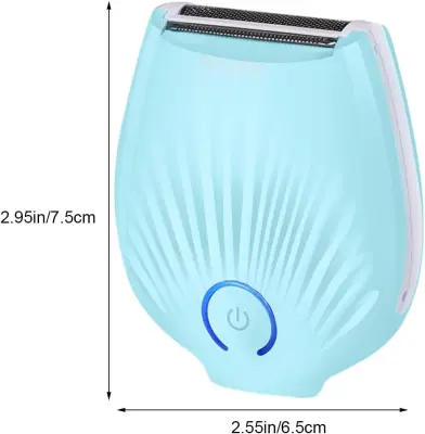 Akumulatorski epilator za ženske, električni brivnik za noge, pazduhe, vrat, ustnice in predel bikinija