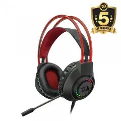 REDRAGON SCREAM H231 RGB črne žične slušalke