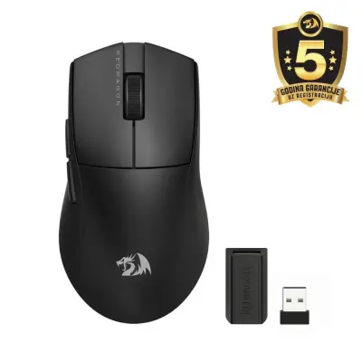 Brezžična gaming miška REDRAGON K1NG PRO M916-PRO-1K, črna