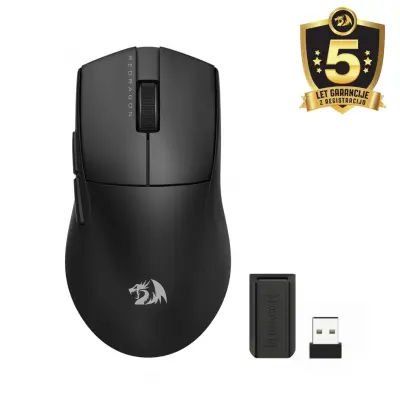 Brezžična gaming miška REDRAGON K1NG PRO M916-PRO-1K, črna