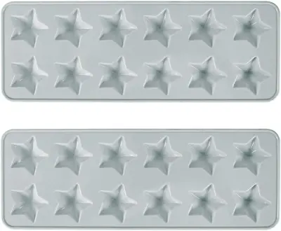 2 paketa kalupov za sladkarije Magic Stars z 12 celicami (modra)