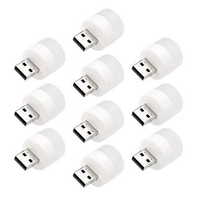 10 kosov prenosne mini LED lučke, nočne lučke za zaščito oči