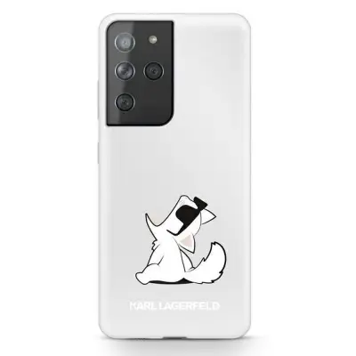 Karl Lagerfeld zaščitni ovitek Choupette, Samsung Galaxy S21 Ultra