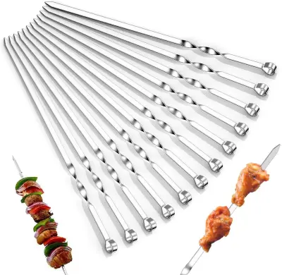 Nabodala za žar, nerjaveče jeklo, nabodala za kebab