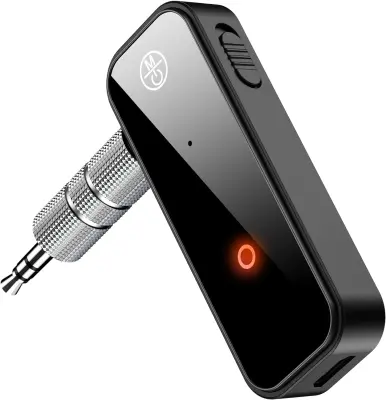 Bluetooth avtomobilski adapter, Bluetooth 5.0 brezžični sprejemnik v avtomobilu, prenosni Bluetooth avdio adapter za prostoročno telefoniranje