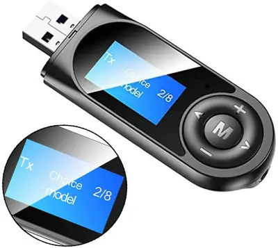 Bluetooth sprejemnik oddajnik vidni USB 5.0 Bluetooth adapter za PC TV slušalke