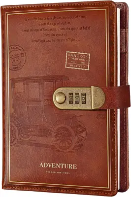 A5 retro blok za gesla poslovni pisarniški poddnevnik