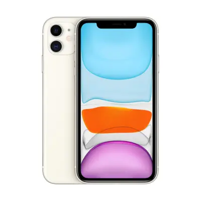 Obnovljeno - znaki rabe - APPLE iPhone 11 bel 4GB/256GB pametni telefon